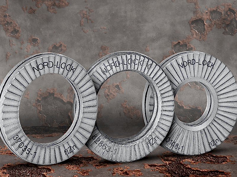 Nord-Lock çelik rondelalar, piyasadaki en yüksek tuz püskürtme direncini vaat ediyor